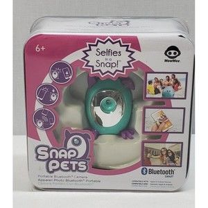 Genuine WowWee Snap Pets Selfies in a Snap Portable Bluetooth Camera NIB